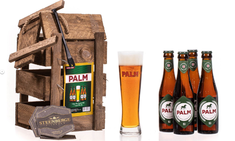 Palm bierpakket met glas